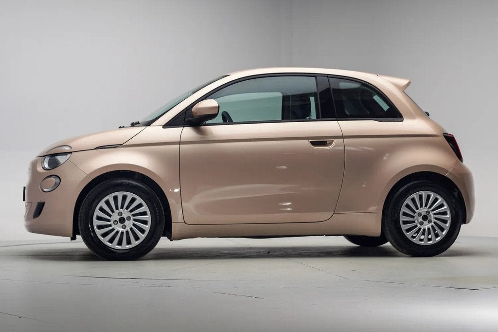 Fiat 500 24kwh icon Aut.[ Airco Apple / Android Led Cruise L, Auto's, Fiat, Automaat, 0 cilinders, Gebruikt, LED verlichting