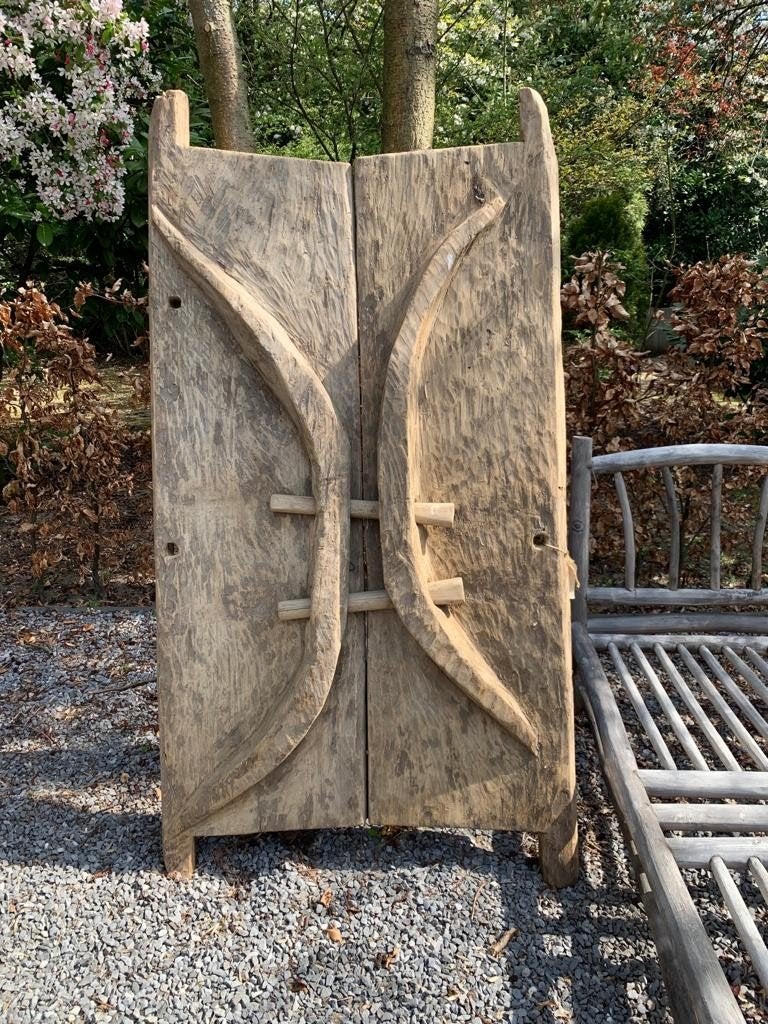 Unieke handgesneden houten kastdeuren/panelen, Ophalen