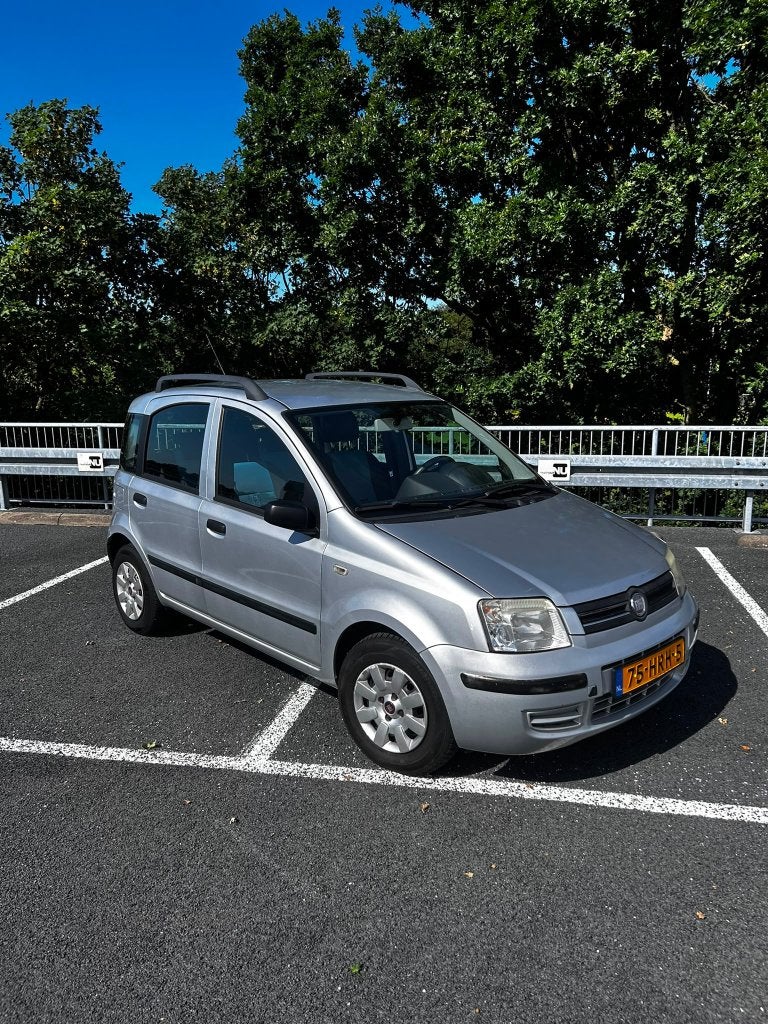 Fiat Panda 1.2 44KW 60PK 2009 Grijs, Auto's, Fiat, Voorwielaandrijving, Stof, 1242 cc, Origineel Nederlands