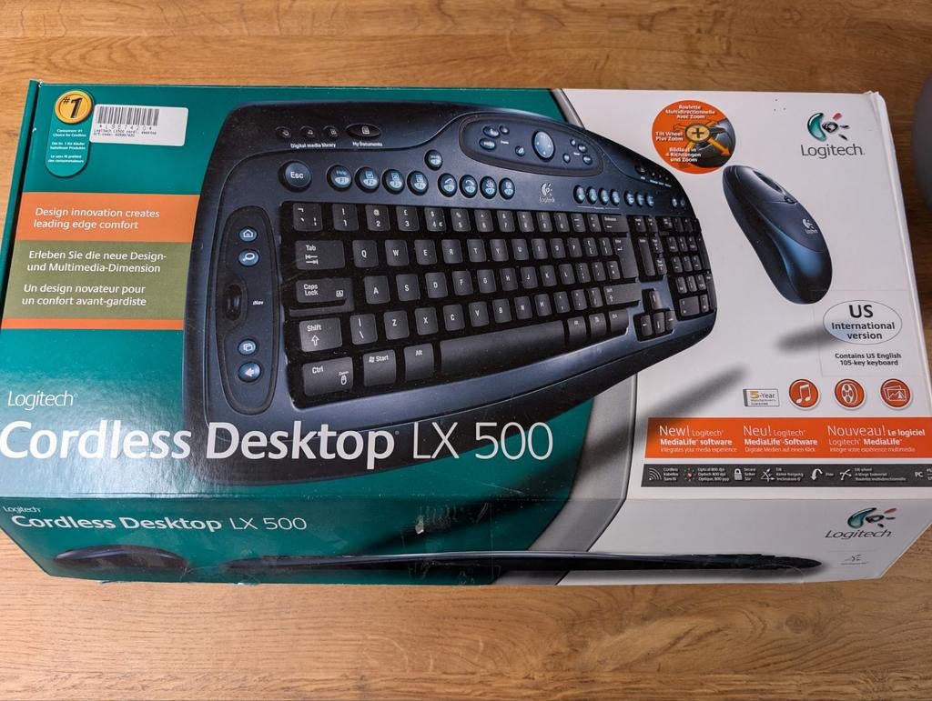 Desktop ,weinig gebruikt., Computers en Software, Toetsenborden, Ophalen