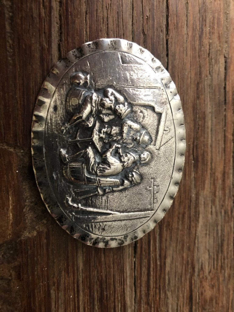 Zilveren broekstuk Middelburg, Ophalen, Zilver