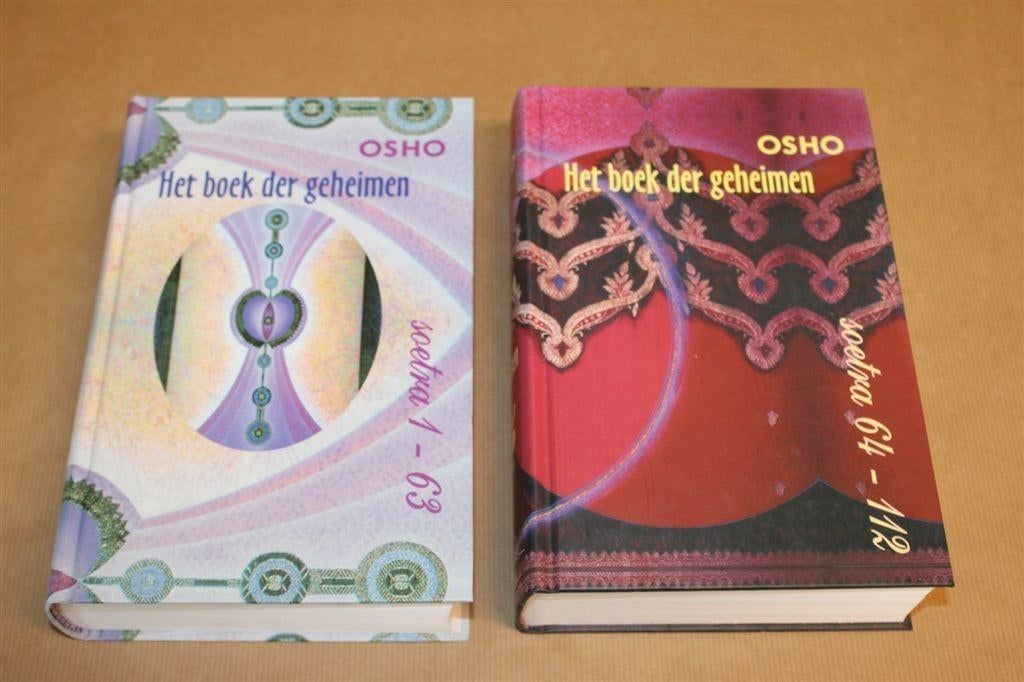 Het Boek der Geheimen - Osho - Complete uitgave 2 delen, Ophalen of Verzenden, Zo goed als nieuw, Overige onderwerpen, Achtergrond en Informatie