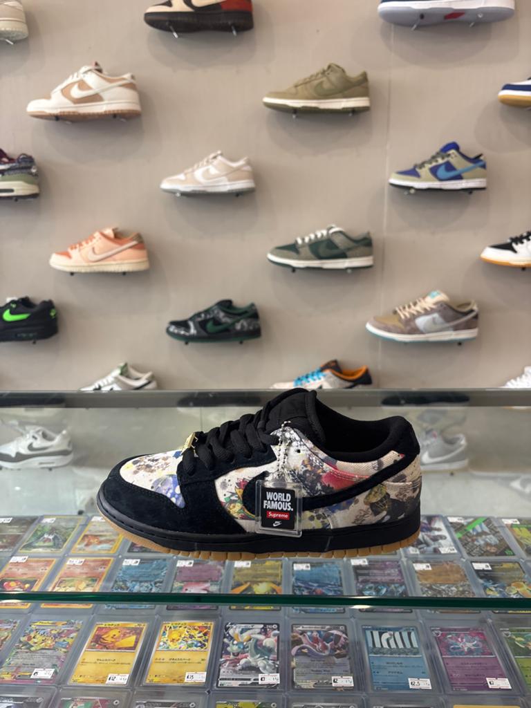 Nike SB Dunk Low Supreme Rammellzee - Maten 40 & 46, J, Zwart, Nieuw, Ophalen of Verzenden