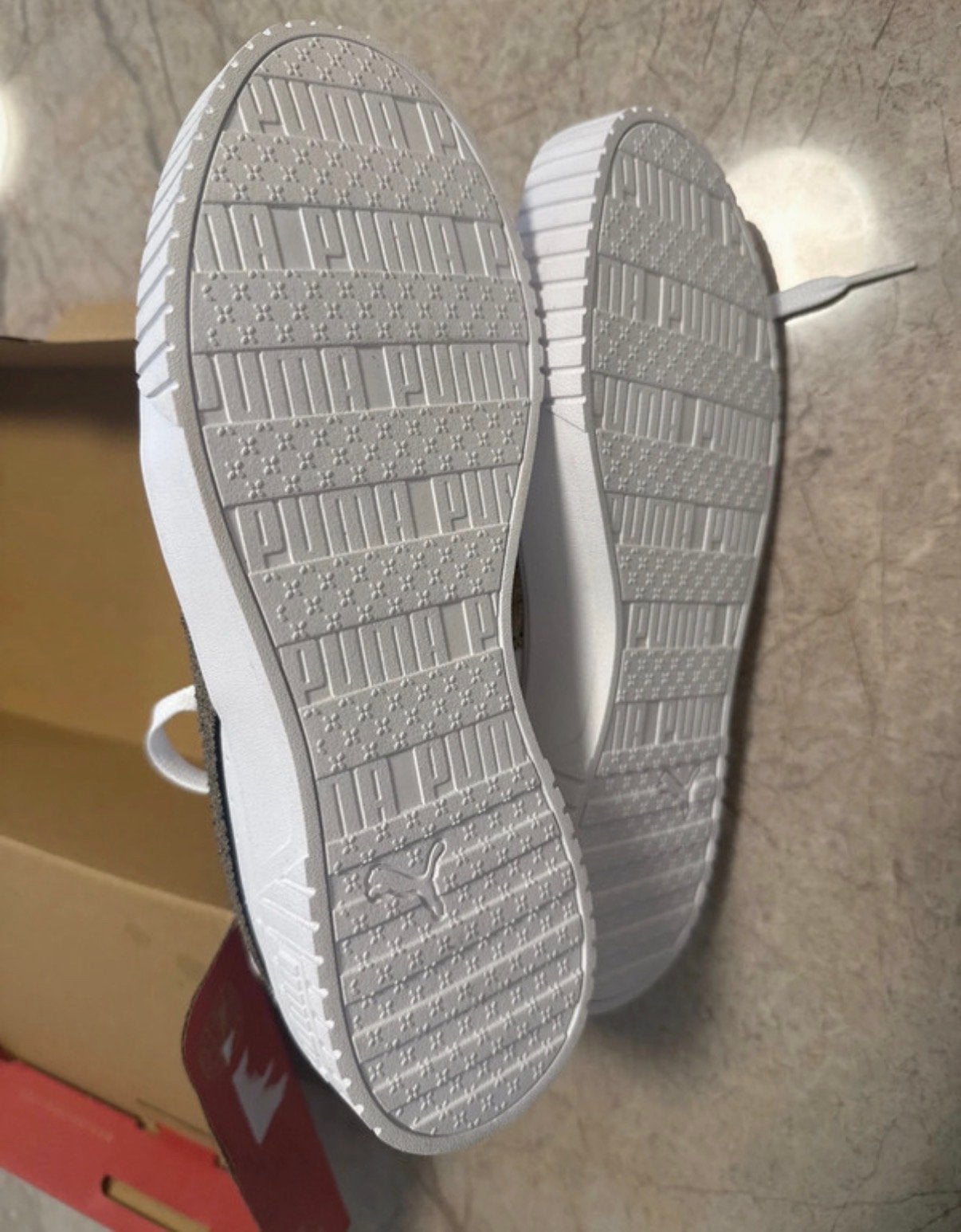 Puma Carina 2.0 Sneakers - Wit-Goud & Zwart-Zilver, Ophalen of Verzenden, Nieuw, Wit, Sneakers of Gympen