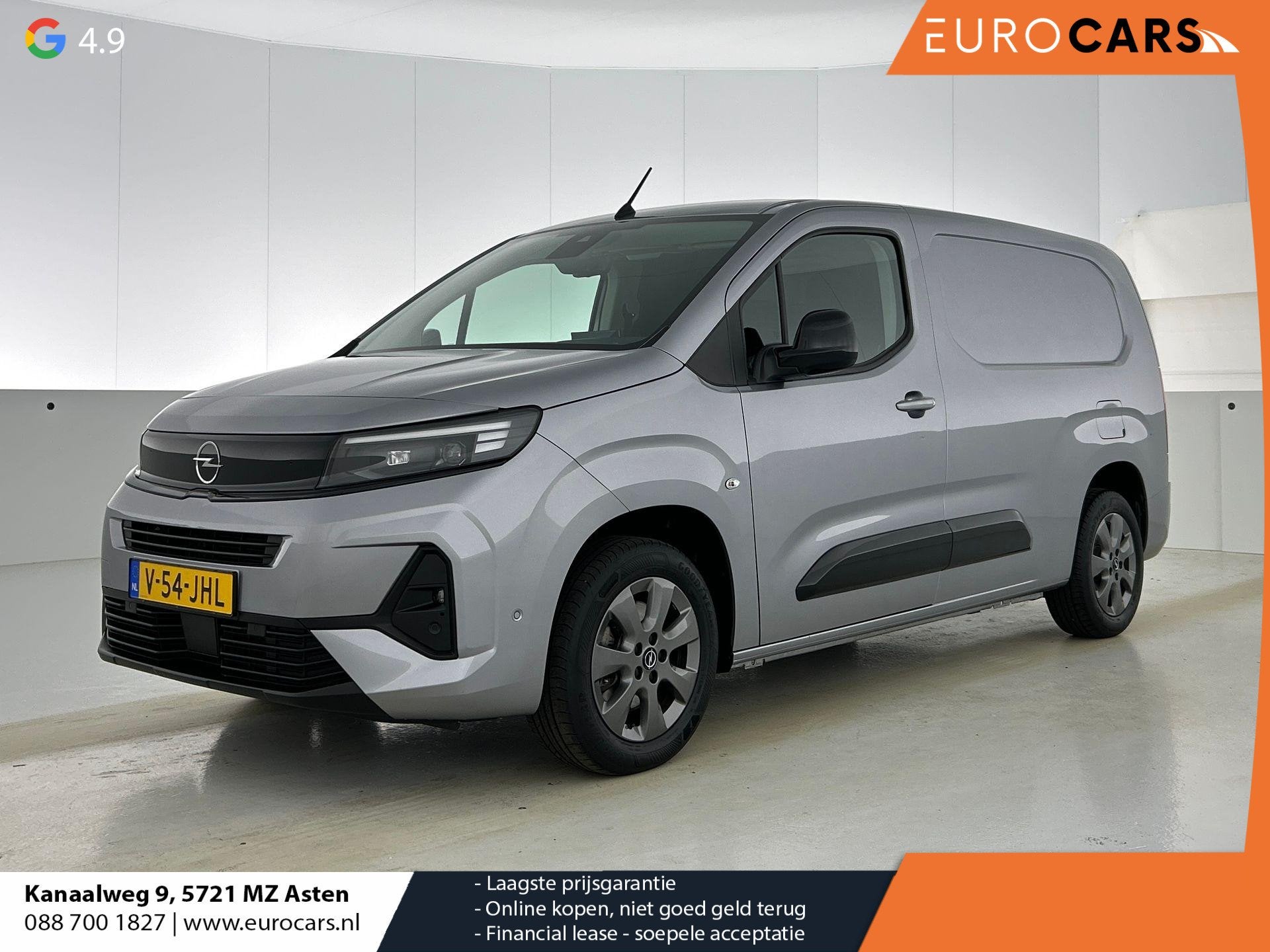 Opel Combo 1.5 BlueHDi 130PK Automaat L2 Apple Carplay / And, Auto's, Bestelauto's, Stof, Gebruikt, 4 cilinders, Origineel Nederlands