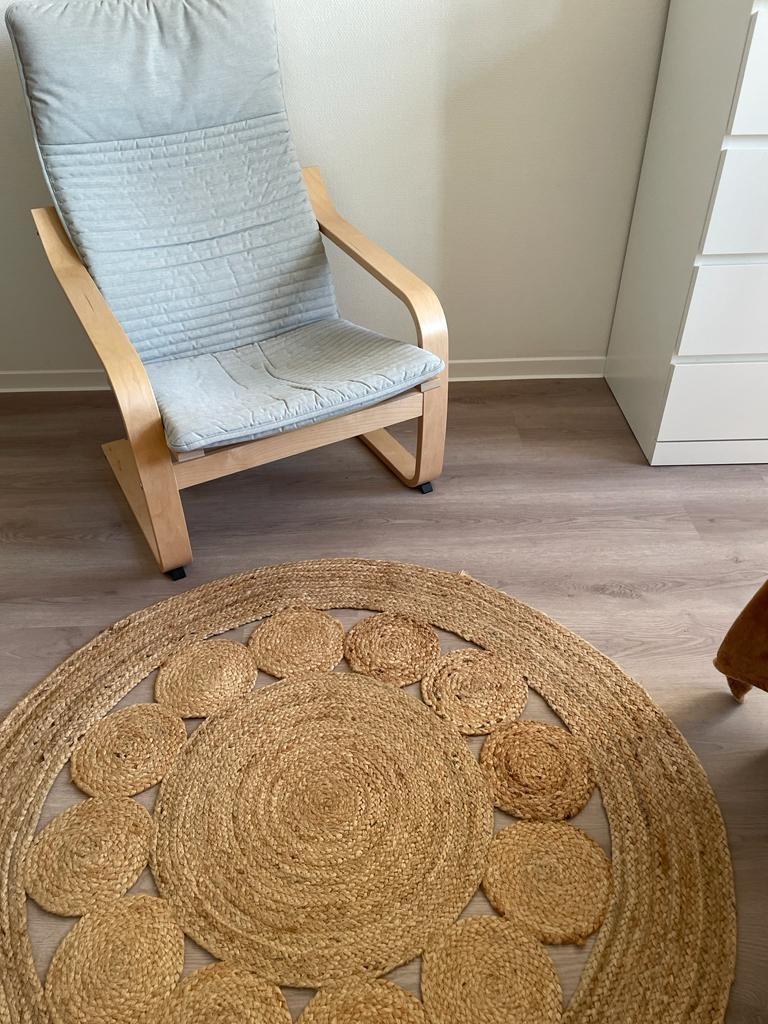 IKEA reading chair, Ophalen, Zo goed als nieuw, Zwart