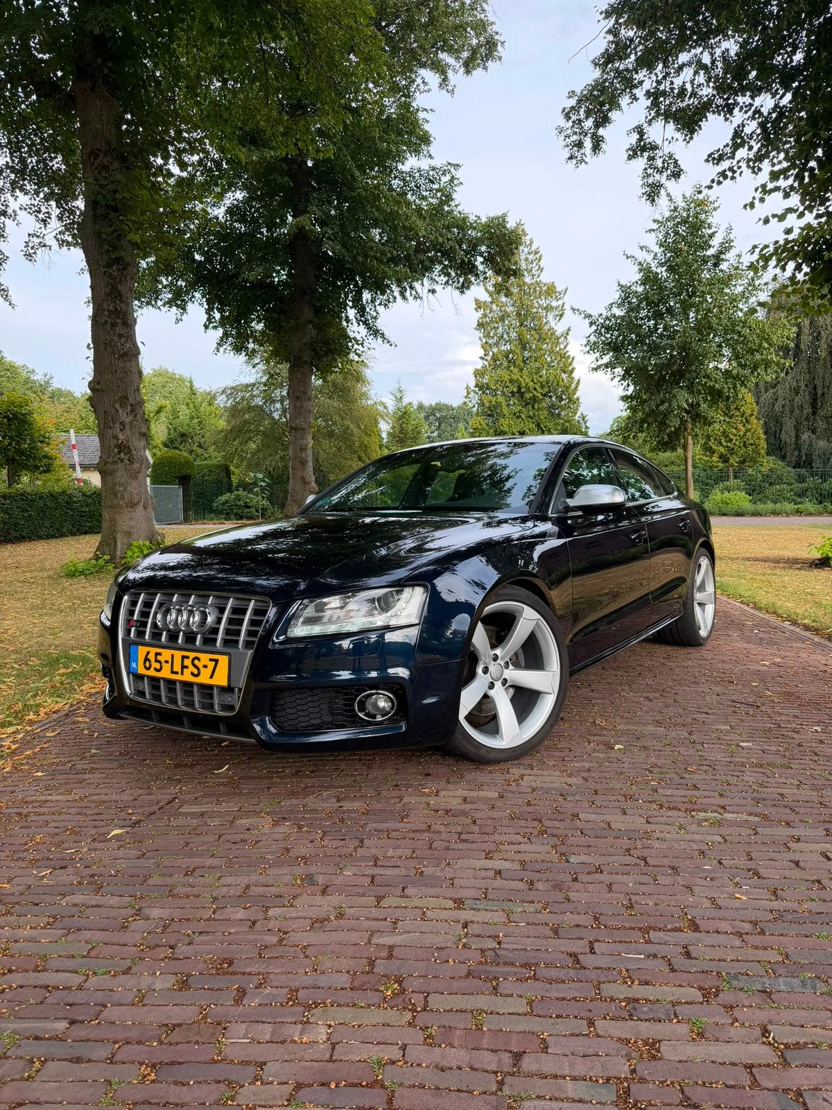 Audi S5 3.0 Tfsi Sportback Quattro S-tr 2010 Blauw, Auto's, Automaat, 1730 kg, Navigatiesysteem, 2995 cc