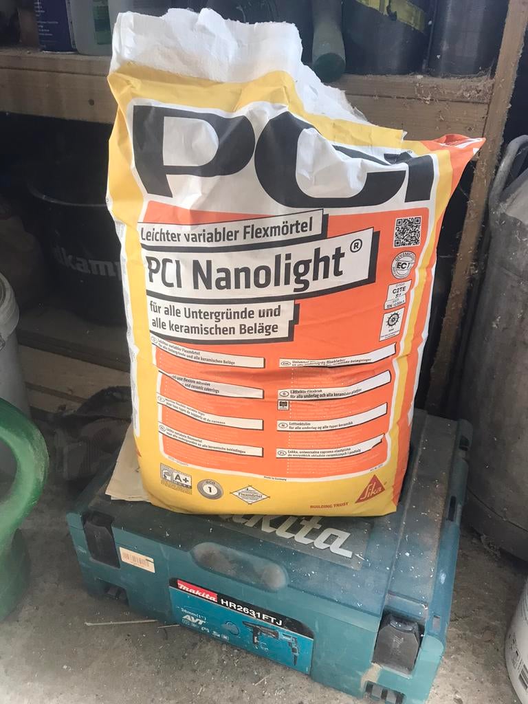 zak tegellijm PCInanolight, Overige materialen, Overige typen, Nieuw, Minder dan 20 cm