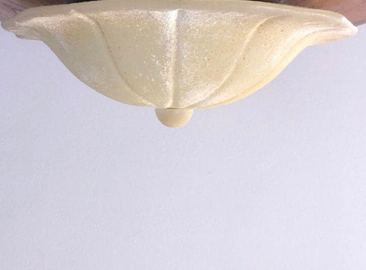 Murano glazen plafondlamp | made in Italy | D36 cm, Ophalen of Verzenden, Zo goed als nieuw