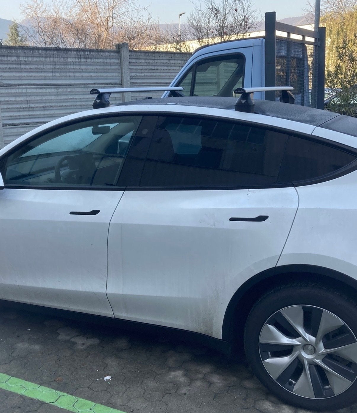 Tesla Model Y/ Model 3 Dakdragers - Farad, Auto diversen, Dakdragers, Ophalen, Zo goed als nieuw