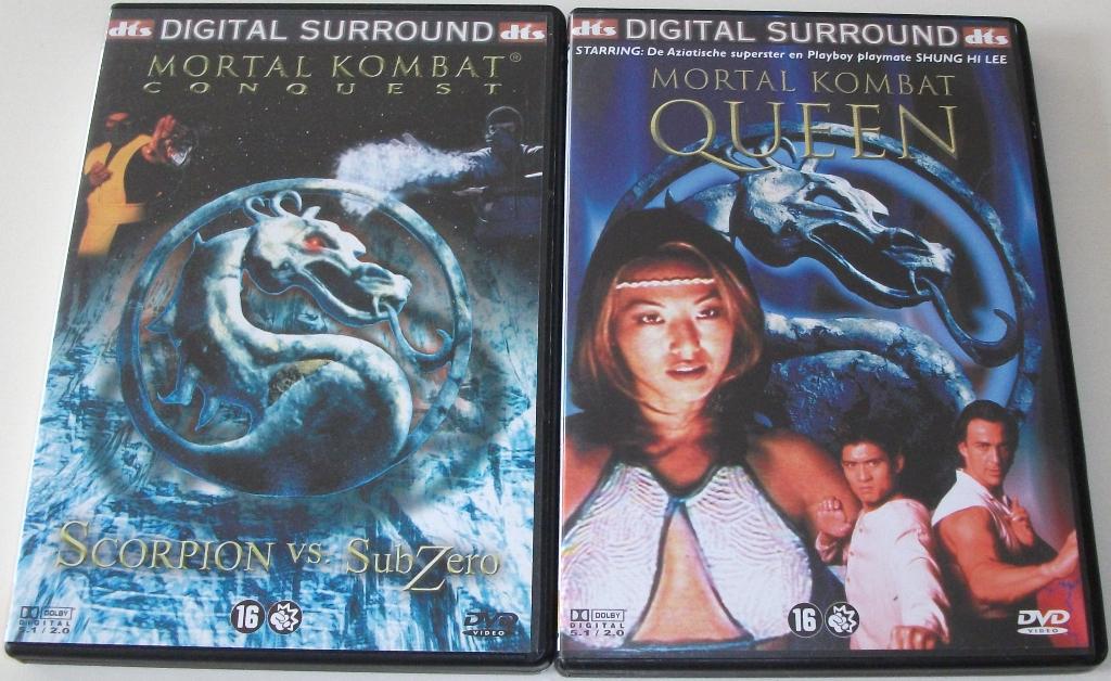 Dvd *** MORTAL KOMBAT CONQUEST *** 2 stuks, Cd's en Dvd's, Vanaf 16 jaar, Ophalen of Verzenden, Zo goed als nieuw, Actie