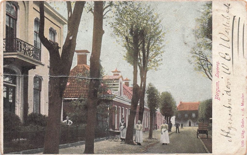 703-333-047 Bergum Lageweg, Verzenden, Voor 1920, Friesland