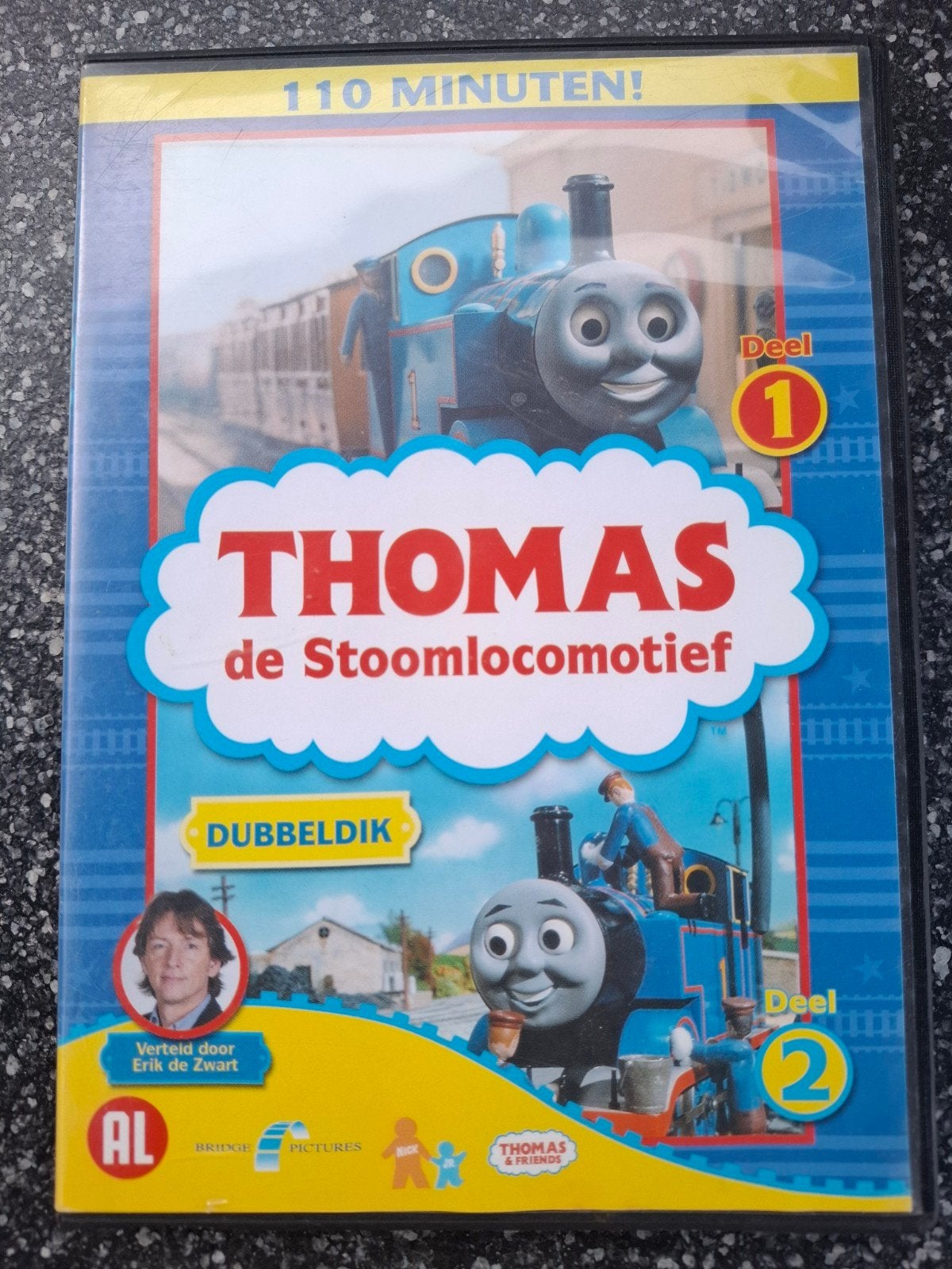Thomas de Stoomlocomotief Dubbeldik DVD, Gebruikt, Verzenden, Alle leeftijden, Tv-serie