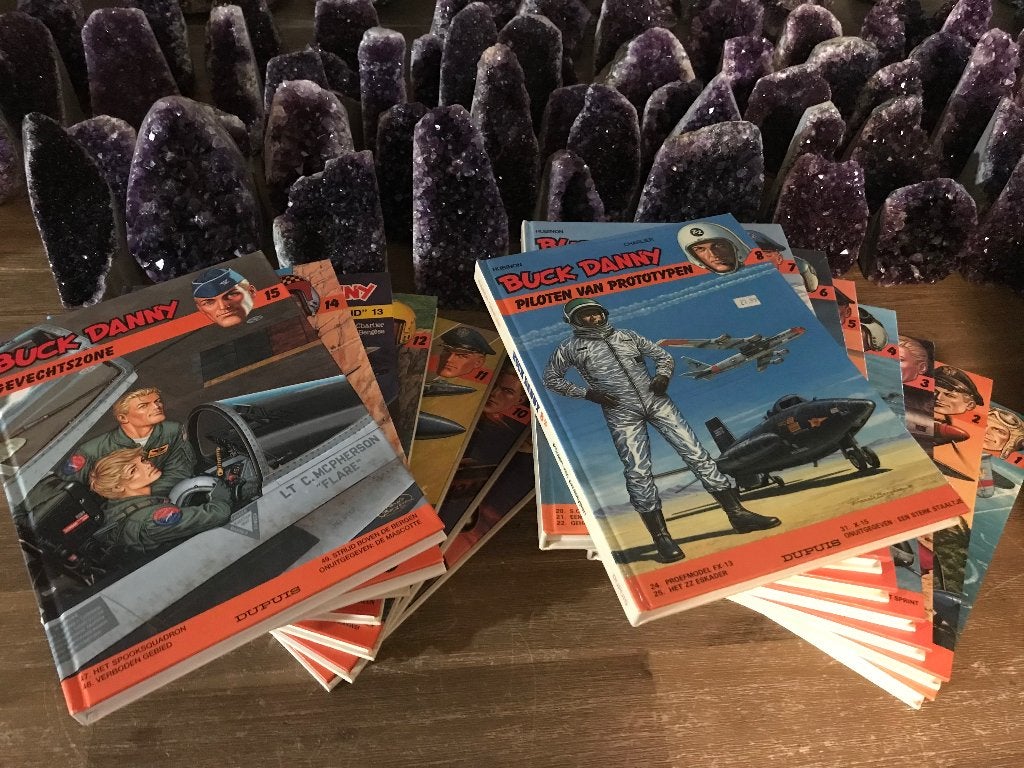 Buck Danny Dupuis bindingen HC 1 t/m 16 compleet, Complete serie of reeks, Ophalen of Verzenden, Zo goed als nieuw