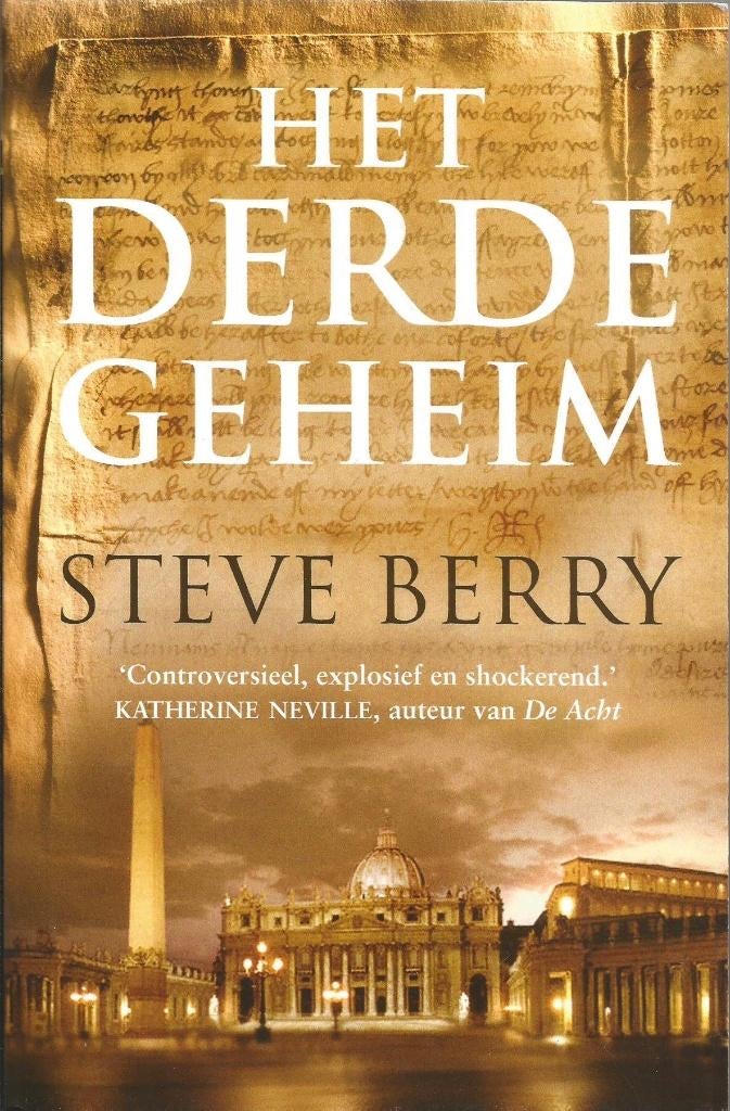 Het derde geheim	Steve Berry, Boeken, Ophalen of Verzenden, Gelezen, Steve Berry