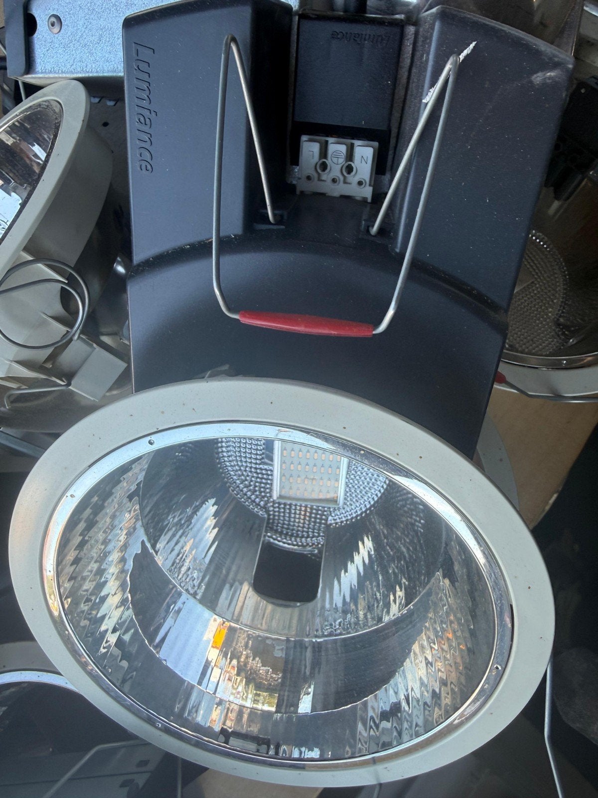 Lumiance Insaver 175 HE inbouwspots / downlights (6 stuks), Ophalen, Gebruikt, Led-lamp