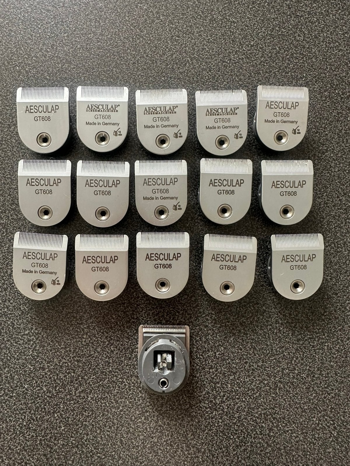 Scheerkoppen voor de Esculap GT608, Ophalen of Verzenden, Gebruikt