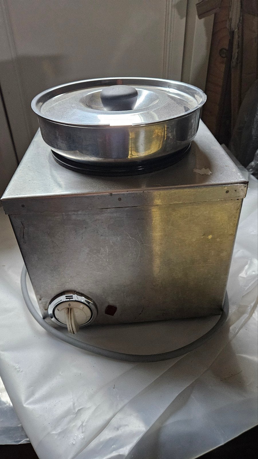 Bain-Marie Hot-Pot Professionele Warmhoudpan, Ophalen of Verzenden, Gebruikt