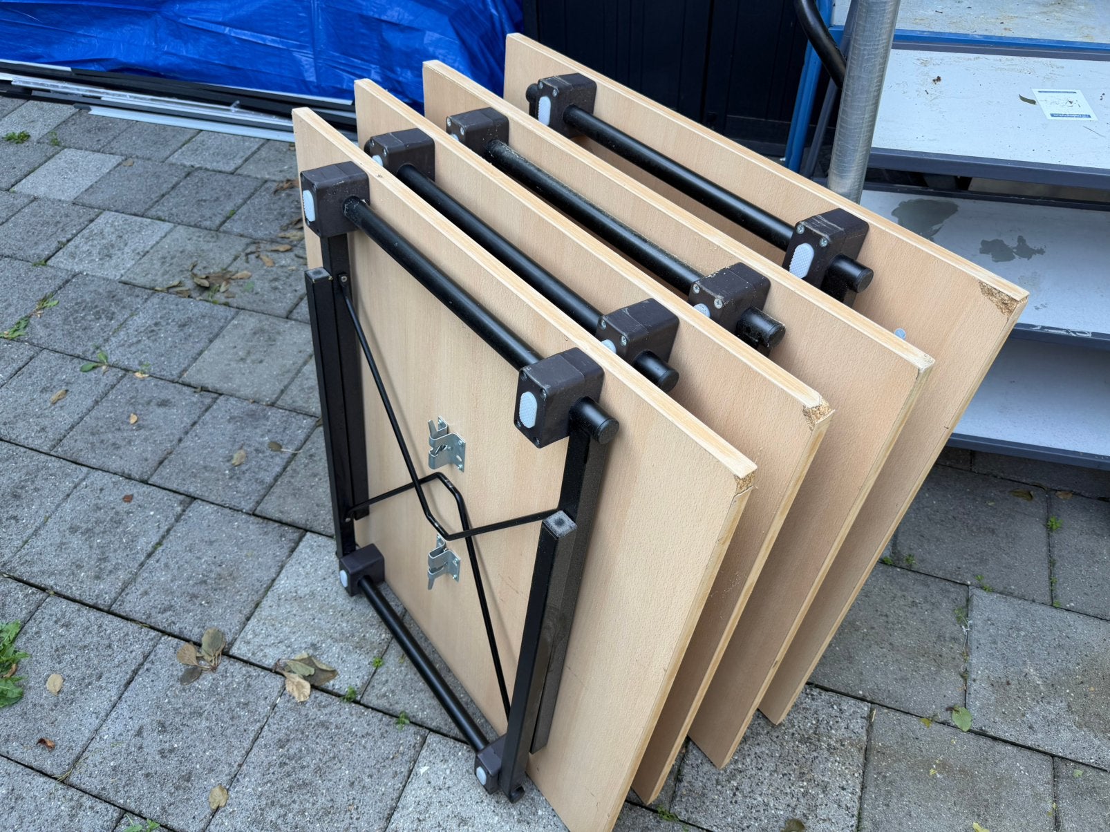 2 Inklapbare tafels Inklaptafel Opklapbaar Tafel, Ophalen, Zo goed als nieuw
