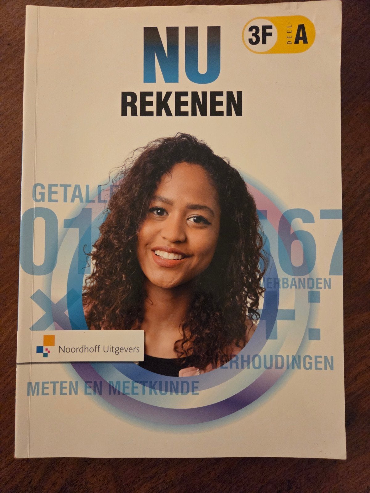 NU Rekenen 3F A - Noordhoff Uitgevers, Overige vakken, Ophalen of Verzenden, Zo goed als nieuw, Noordhoff Uitgevers