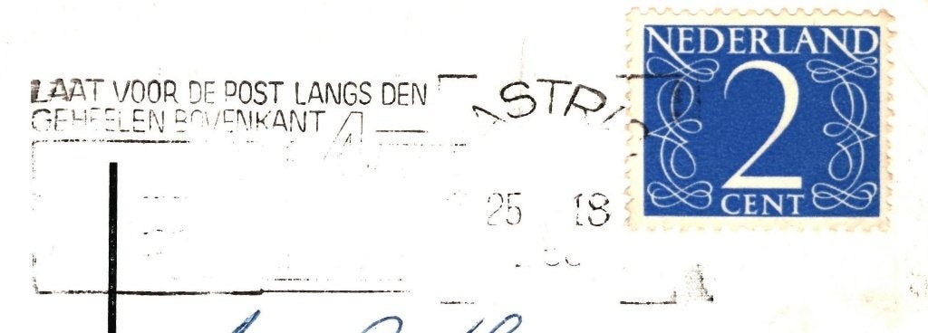 947517	Valkenburg	 	 	jr 50	Gelopen met Postzegel, Ophalen of Verzenden, 1940 tot 1960, Gelopen, Limburg