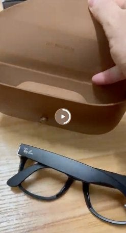 Meta Bay-Ban Wayfarer matt black - clear, Verzenden, Zwart, Nieuw, Leesbril