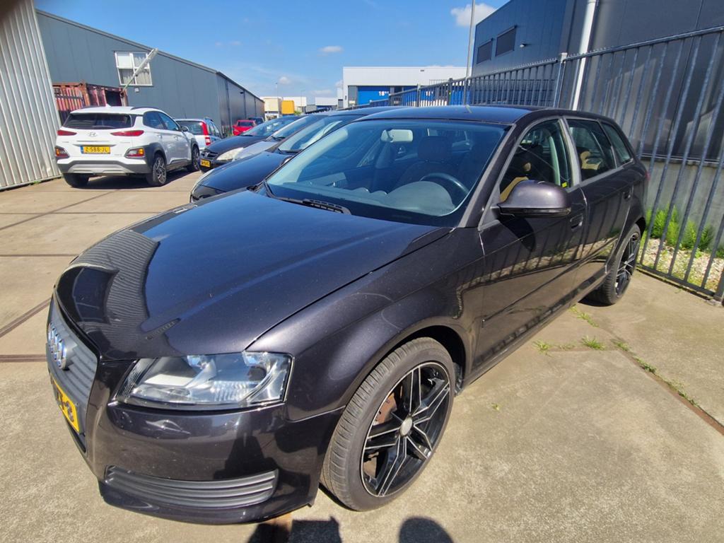 Audi A3 1.4 Tfsi 92KW Sportback 2009 Grijs, Auto's, Audi, Voorwielaandrijving, 125 pk, 680 kg, 4 cilinders