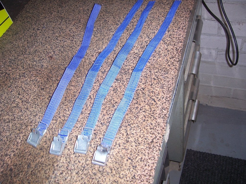 Mooie riempjes 4 stuks, Ophalen of Verzenden, Zo goed als nieuw, Trekhaakdrager