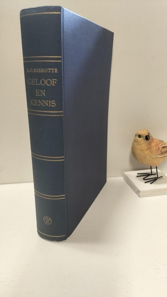 Miskotte,  Dr. K.H.; Geloof en kennis, Boeken, Ophalen of Verzenden, Gelezen, Christendom | Protestants