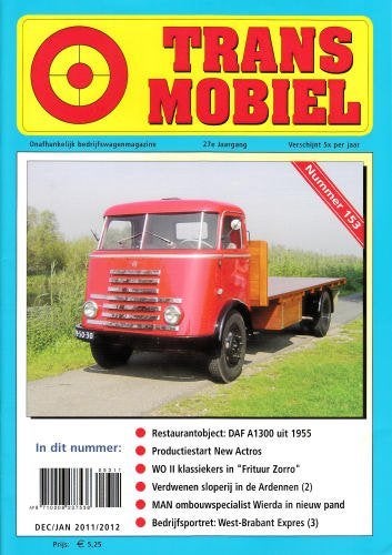 Transmobiel: van jaargang 27 (2011): nr 150, 151, 152, 153, Boeken, Ophalen of Verzenden, Nieuw, Overige merken