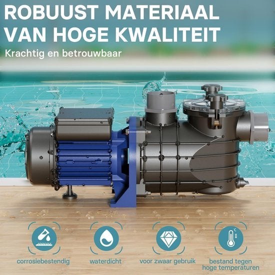 Poolpomp – Zwembadpomp – Filterpomp – Circulatiepomp – Pool, Corvance B.V., Verzenden, Nieuw, Corvancebol@gmail.com