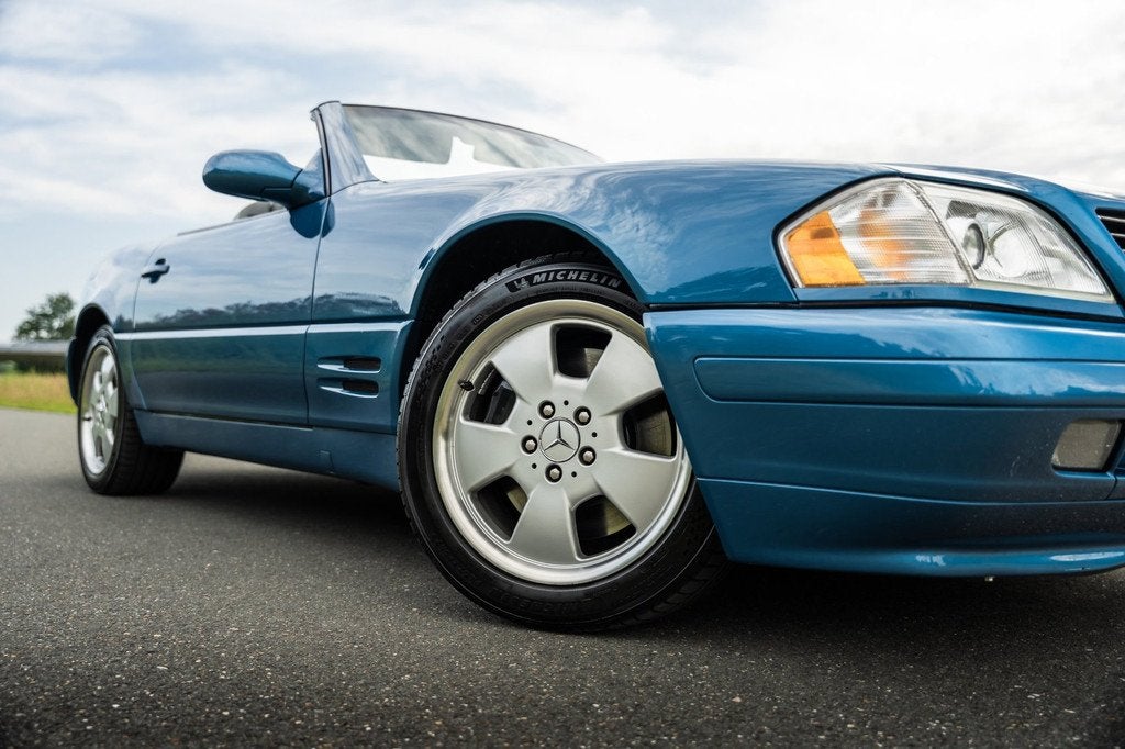 Mercedes-Benz SL-klasse Cabrio 500 Soft & Hard Top | TOPSTAA, Auto's, Achterwielaandrijving, 8 cilinders, Blauw, 1790 kg