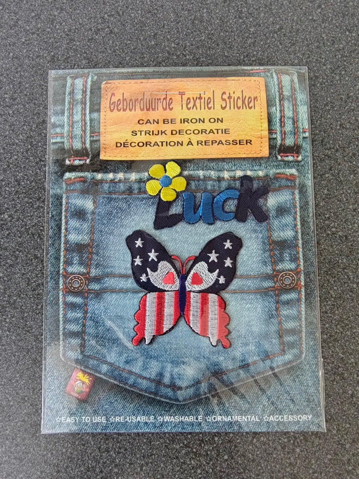 Geborduurde textiel stickers (strijk patch), Ophalen of Verzenden, Nieuw, Overige typen