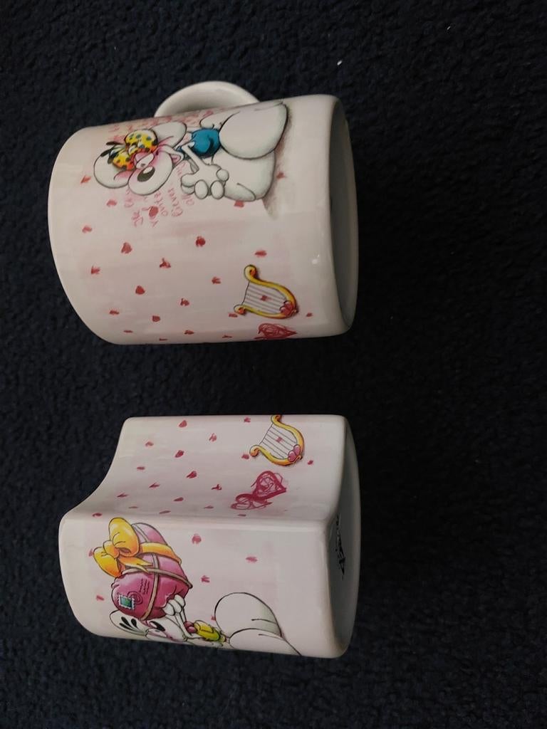 diddle bekers, Verzamelen, Diddl, Ophalen of Verzenden, Zo goed als nieuw, Servies