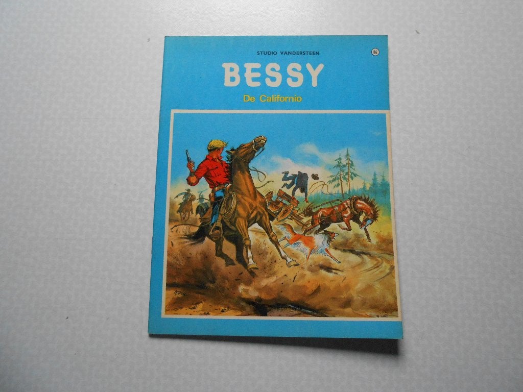 Bessy 86 De Californio 1971 1 ste druk., Willy Vandersteen, Eén stripboek, Nieuw, Ophalen of Verzenden
