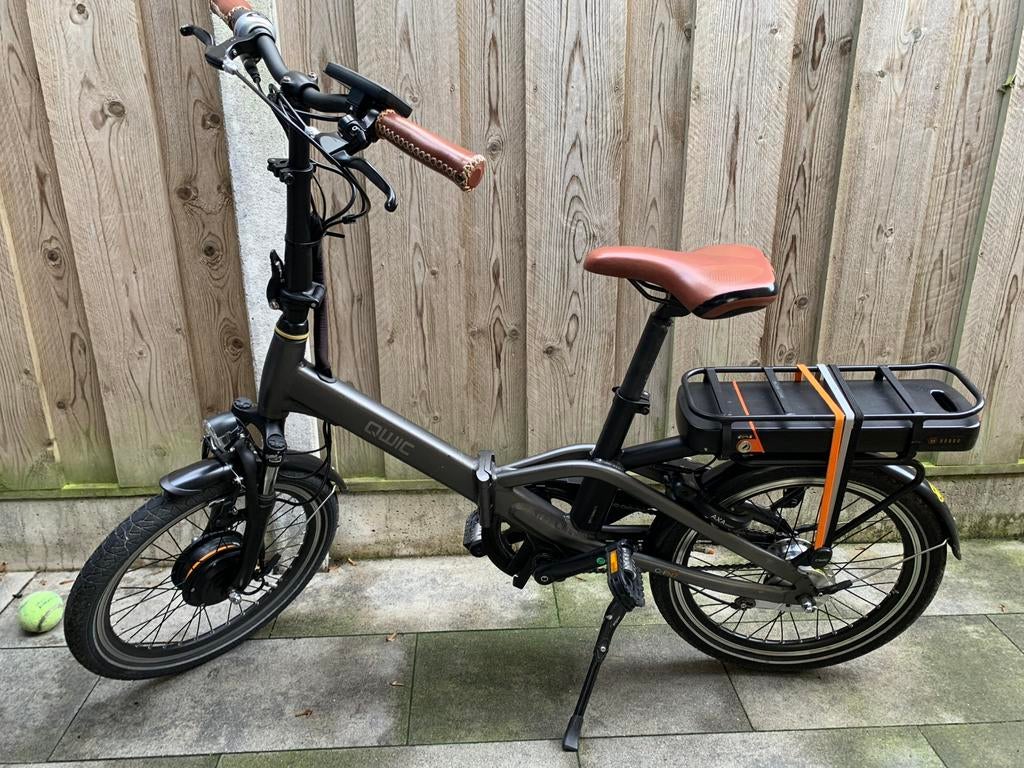 Qwic Fn7 compact vouwfiets e bike met testrapport, Fietsen en Brommers, Fietsen | Vouwfietsen, Ophalen, 20 inch of meer, Versnellingen