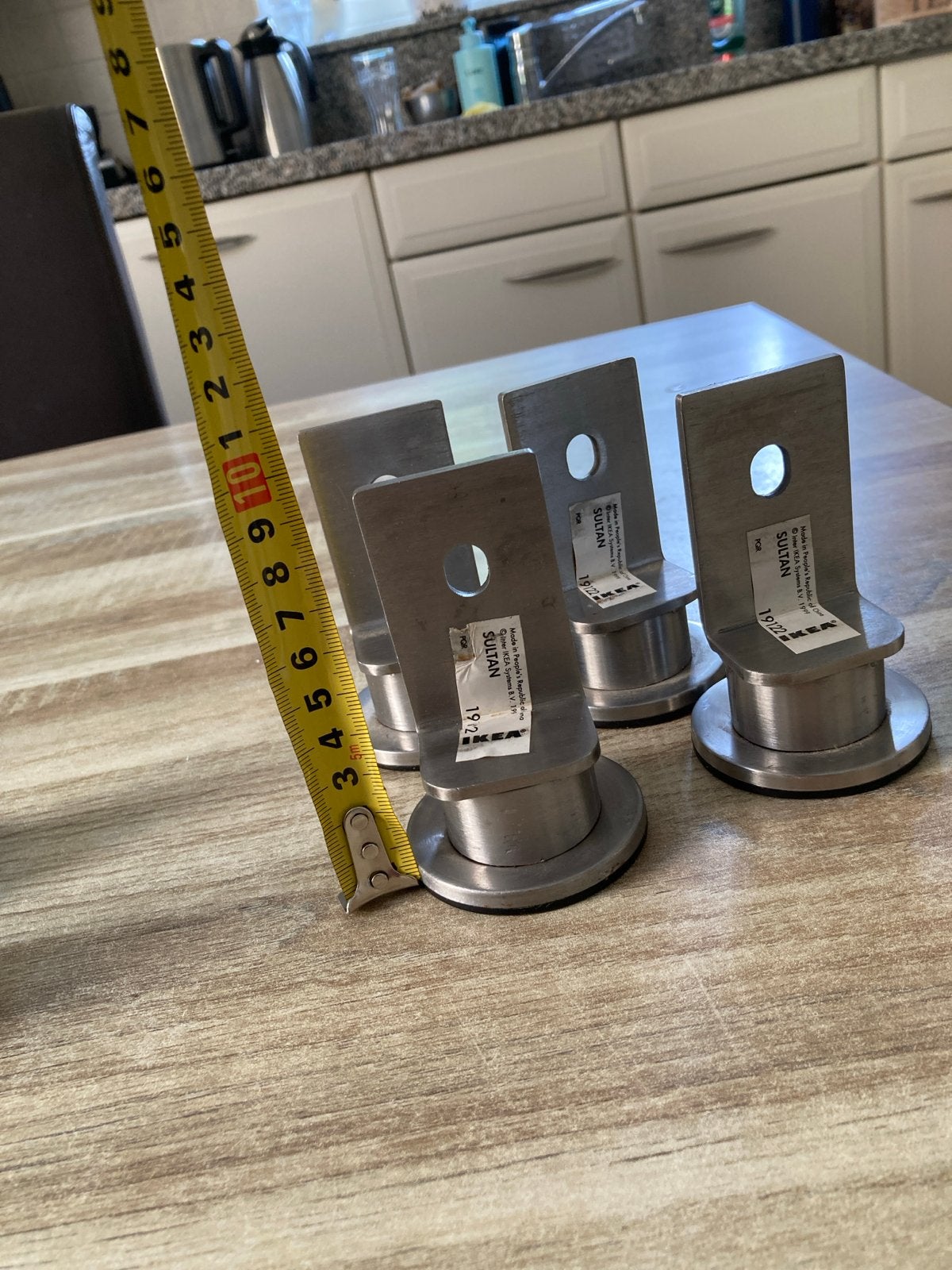 IKEA Sultan bedpoten - set van 8, Ophalen of Verzenden, Gebruikt