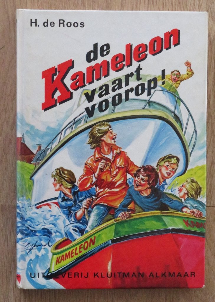 H de Roos: De Kameleon vaart voorop! ( 1e druk 1977 ), Boeken, Ophalen of Verzenden, Gelezen