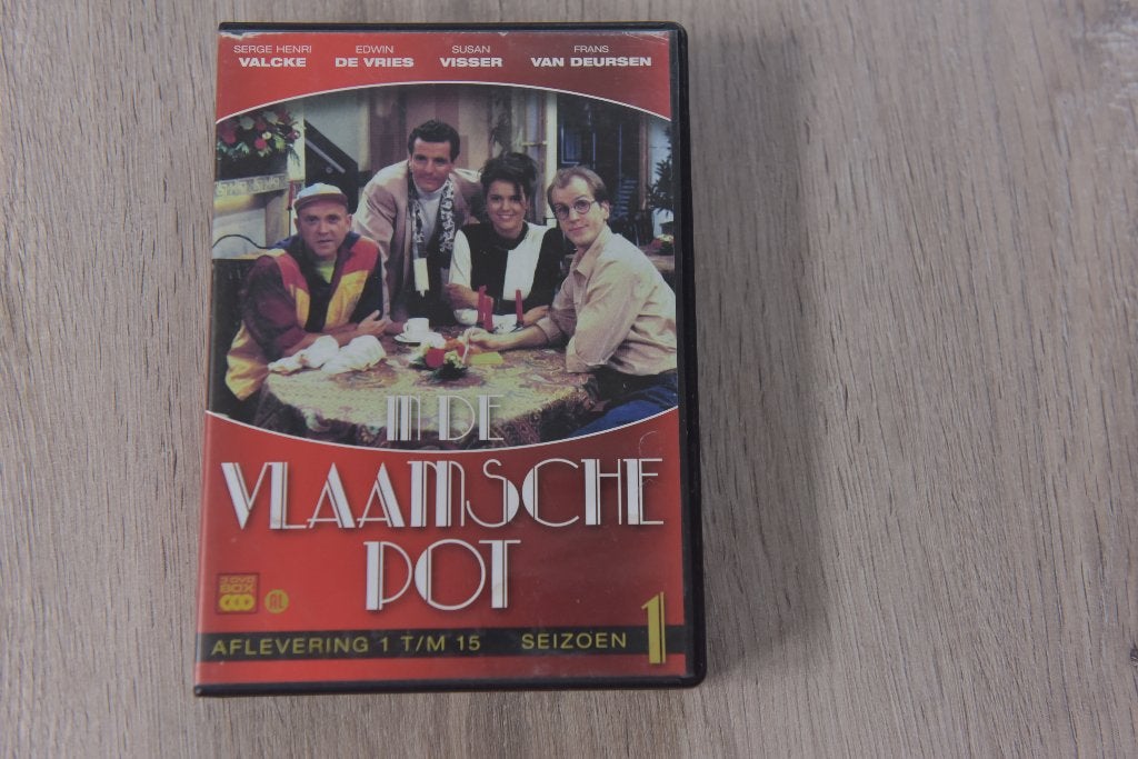 IN DE VLAAMSCHE POT - SEIZOEN 1 = 3DVDbox, Seizoen 1, Verzenden, Alle leeftijden, Nederlands
