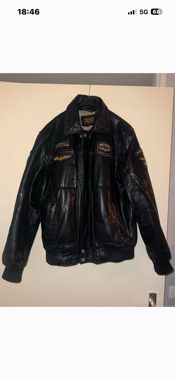 PME Legend Leer Jas, Ophalen of Verzenden, Zo goed als nieuw, Maat 56/58 (XL), Bruin