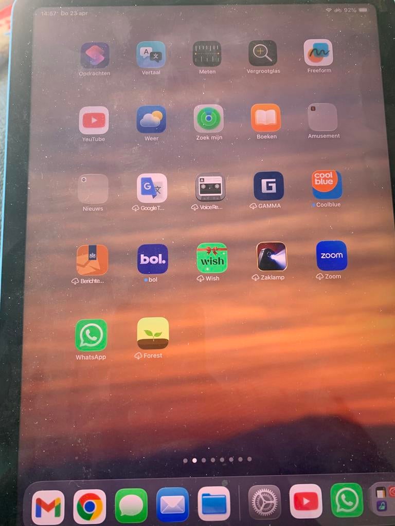 Ipad air 4e generatie te koop, 10 inch, Gebruikt, Blauw, Apple iPad Air
