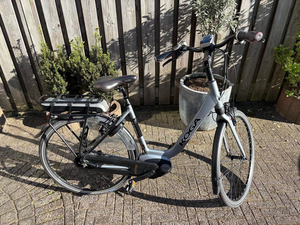 Koga E-Nova  maat 53 inch met Bosch middenmotor, Fietsen en Brommers, Elektrische fietsen, Zo goed als nieuw, 51 tot 55 cm, 50 km per accu of meer
