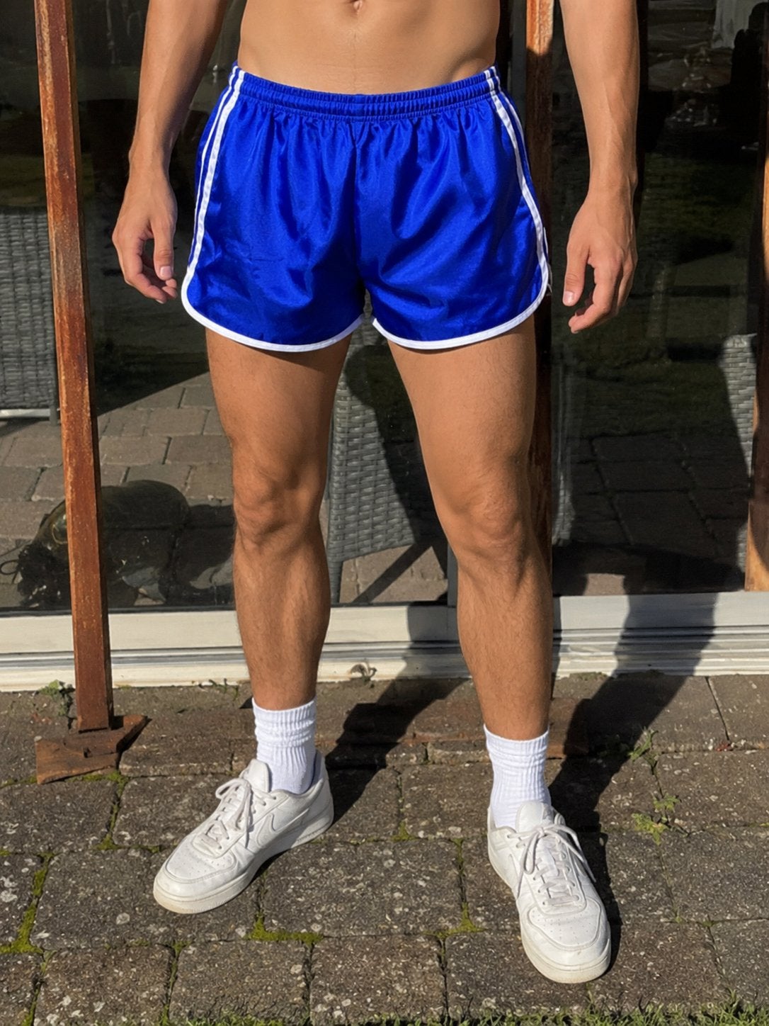 Sport  broekje short royal blue L /Xl running, Kleding | Heren, Sportkleding, Ophalen of Verzenden, Zo goed als nieuw, Maat 56/58 (XL)