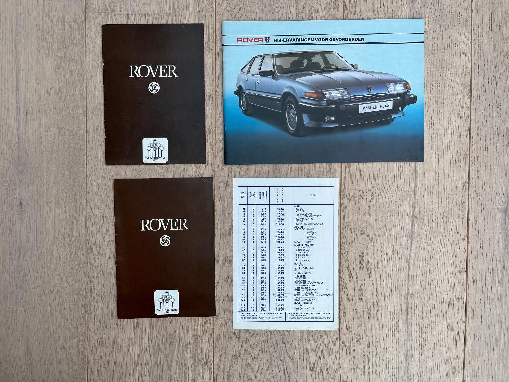 ROVER SD1 - ROVER 3500 FOLDERS, Ophalen of Verzenden, Gelezen, Overige merken