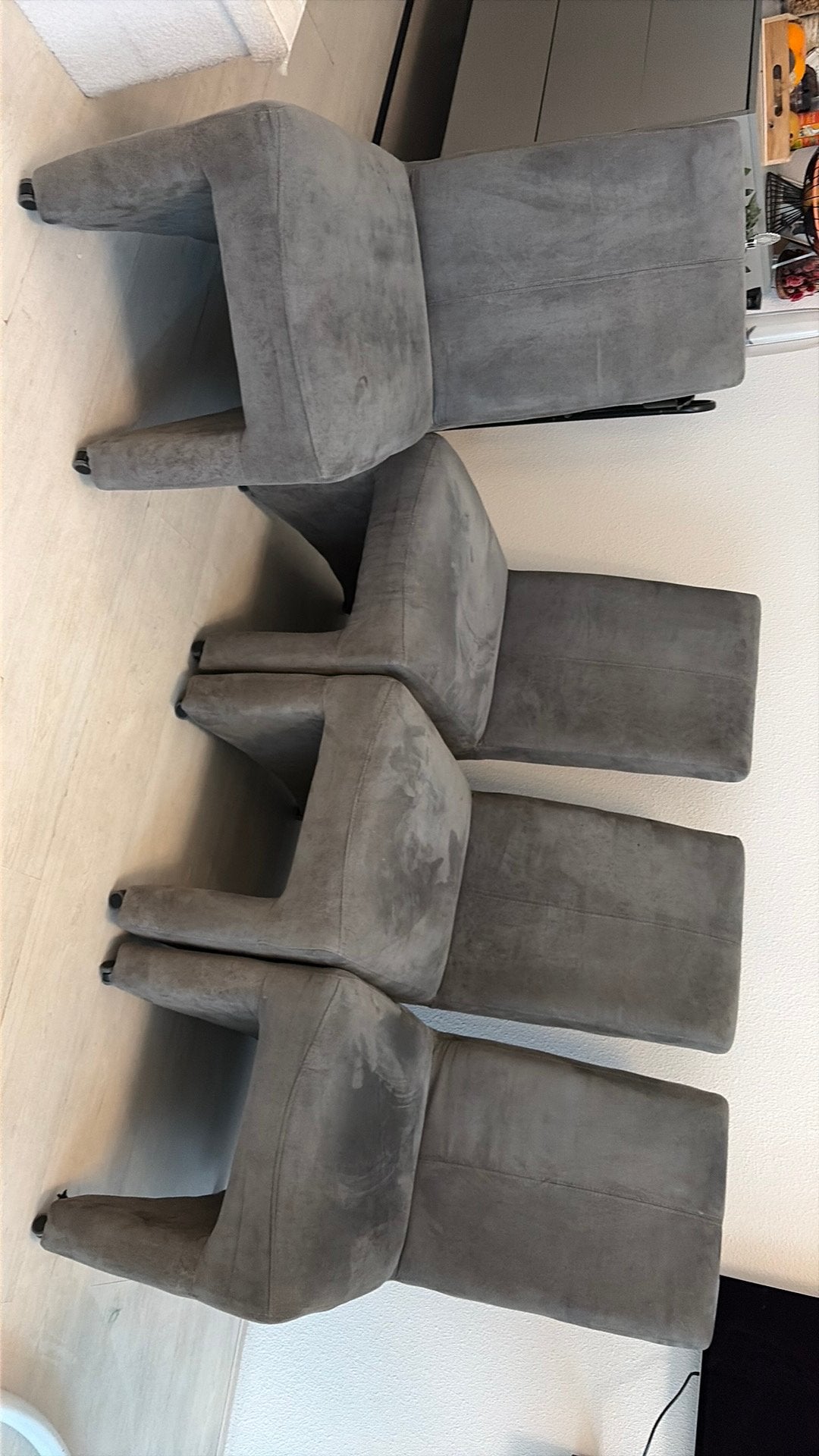 Pronto stoelen - Gebruikt, zie foto's, Ophalen, Gebruikt, Vier, Stof