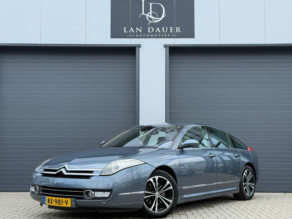 Citroen C6 3.0V6 Exclusive|UNIEK|LUCHTVERING|HEAD UP|LAGE KM, Auto's, Gebruikt, C6, 2946 cc, Leder