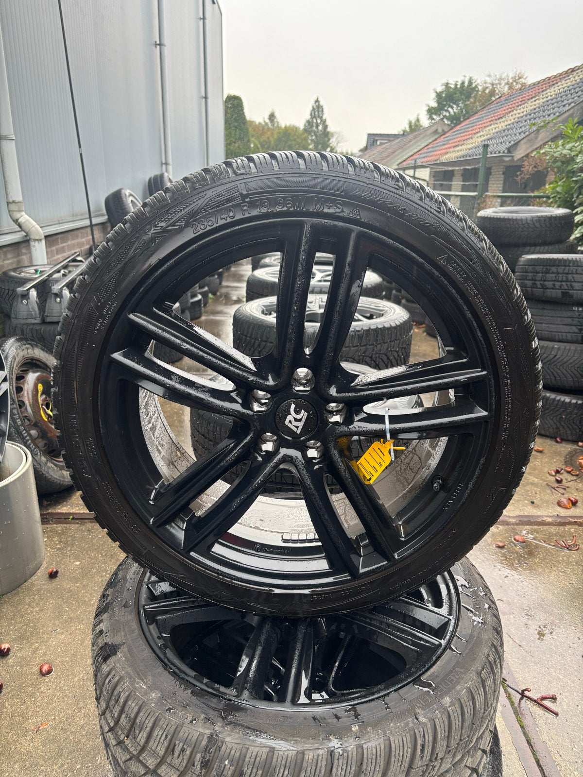 Volvo V60 (vanaf 2018) 235/40R19 Vredestein winterbanden, Gebruikt, ., Banden en Velgen, Winterbanden