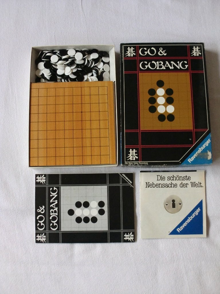 Ravensburger spel voor 2 personen - GO + GOBANG (incompleet), Hobby en Vrije tijd, Gezelschapsspellen | Bordspellen, Ophalen of Verzenden