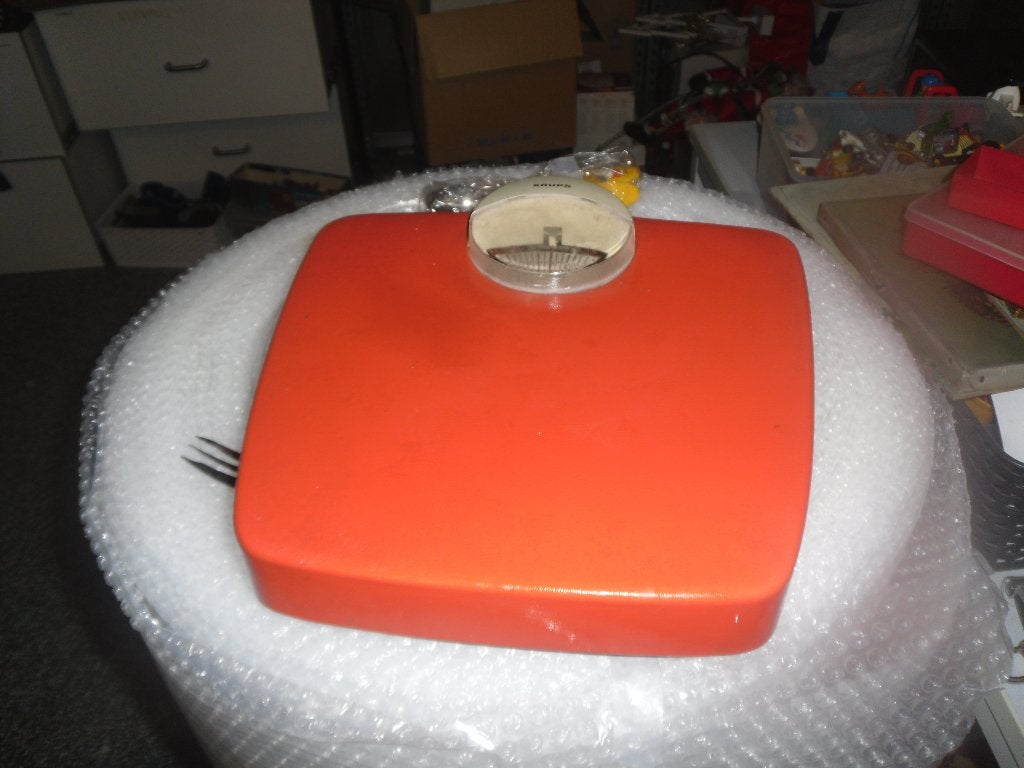 vintage, retro analoge personen weegschaal, krups, Ophalen of Verzenden, Overige typen