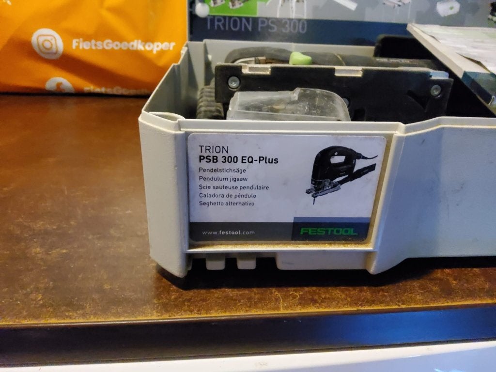 decoupeer machine festool, Ophalen, Decoupeerzaag, 600 tot 1200 watt, Zo goed als nieuw